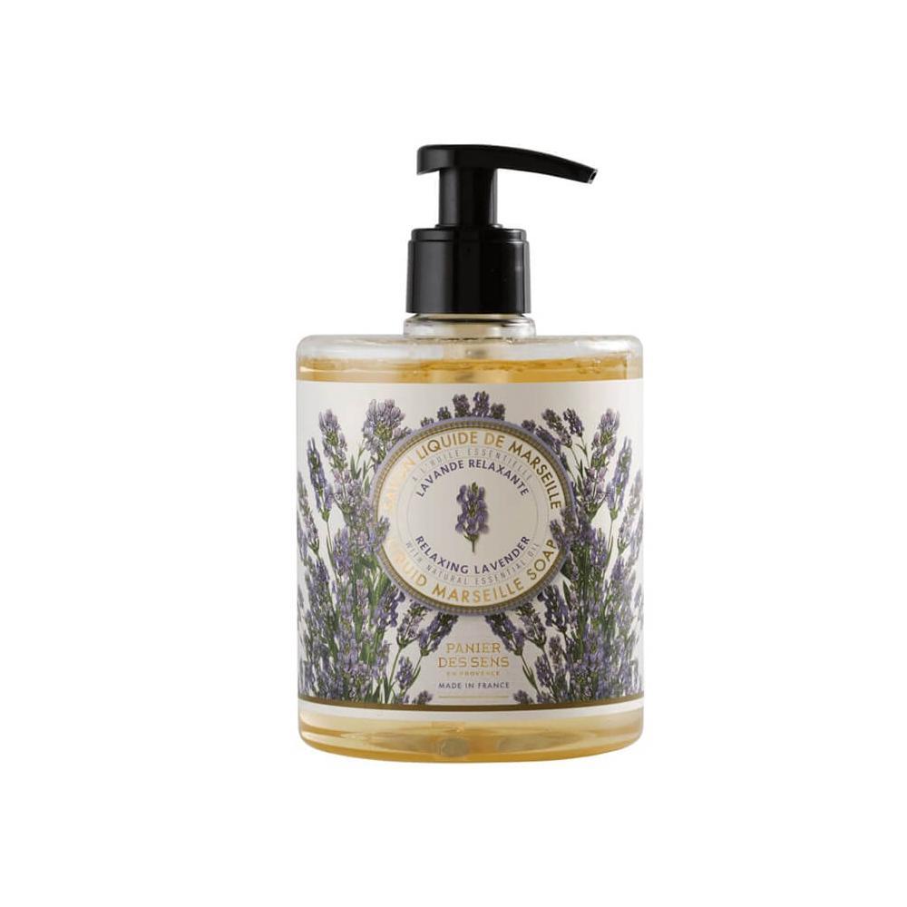 Lavanda rilassante sapone di marsiglia liquido agli oli essenziali