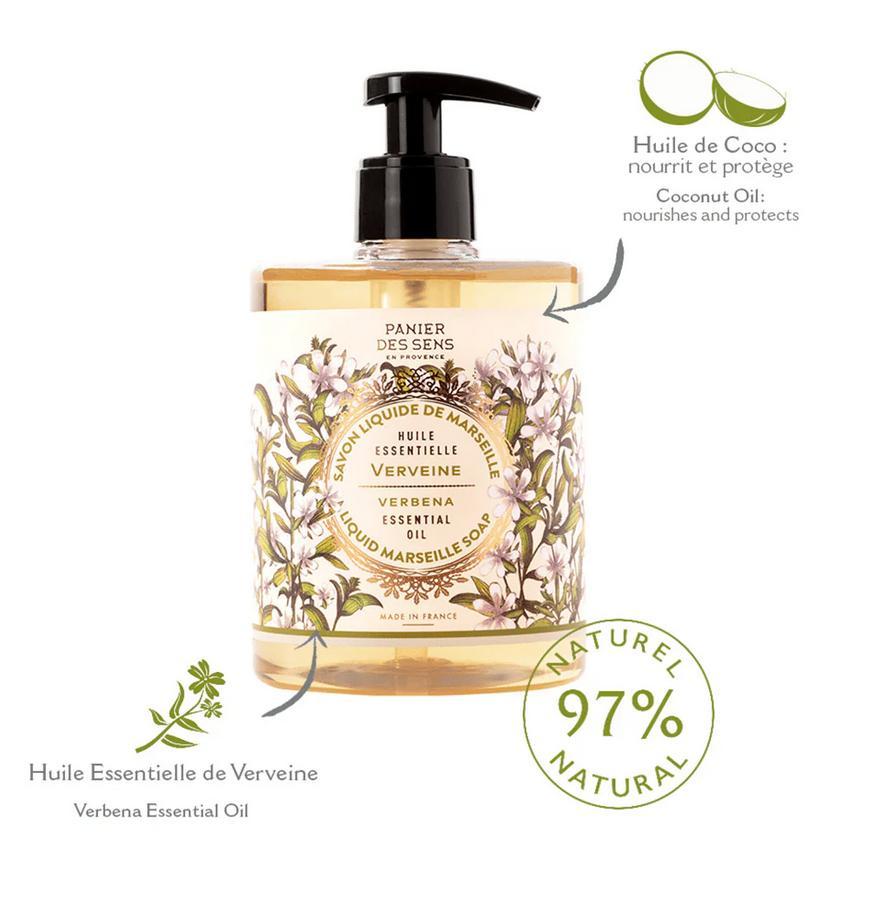 Sapone di marsiglia liquido relaxing verbena