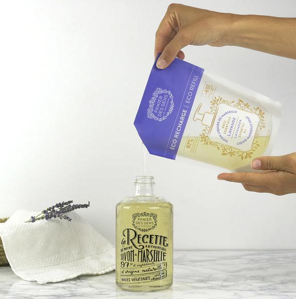Ricarica sapone di marsiglia liquido lavanda lenitiva