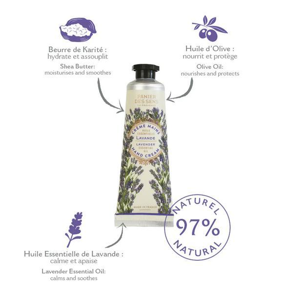 Crema mani all’olio essenziale di lavanda