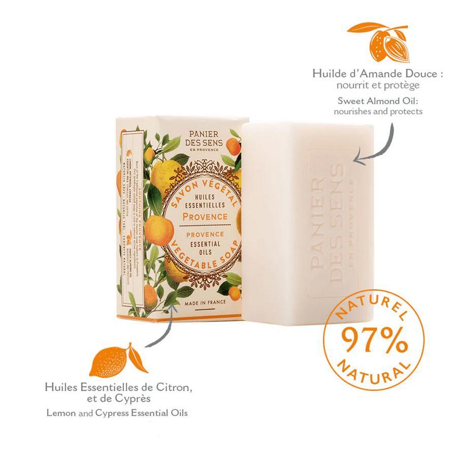 Sapone solido vegetale provence énergisante