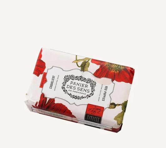 Sapone solido a profumazione extra-delicata papavero