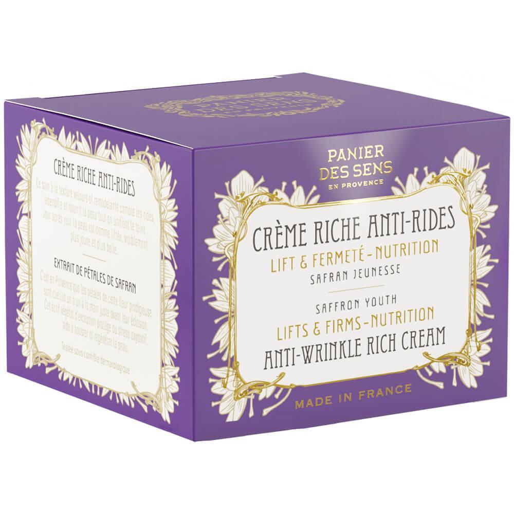 Zafferano crema ricca antirughe liftante e rassodante