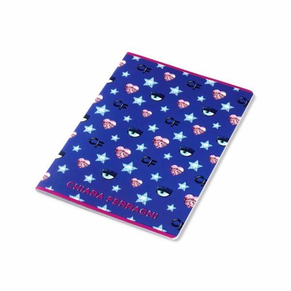 Quaderni a4 a righe fantasia assortita chiara ferragni