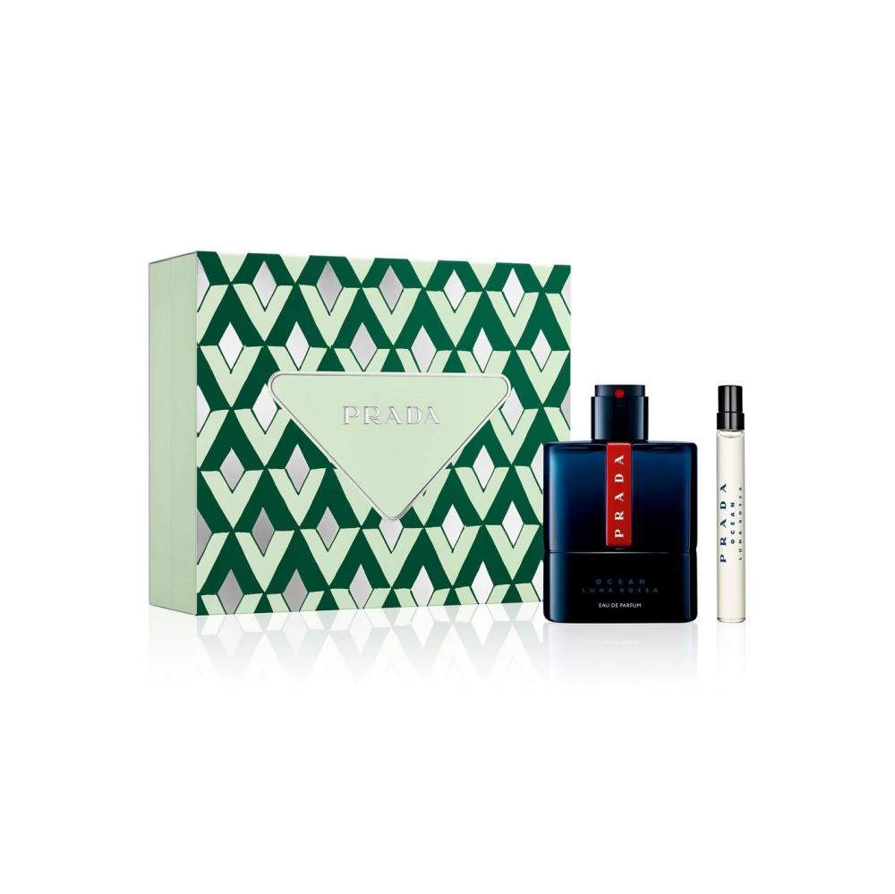 Luna rossa ocean eau de parfum - set 100ml + mini 10ml