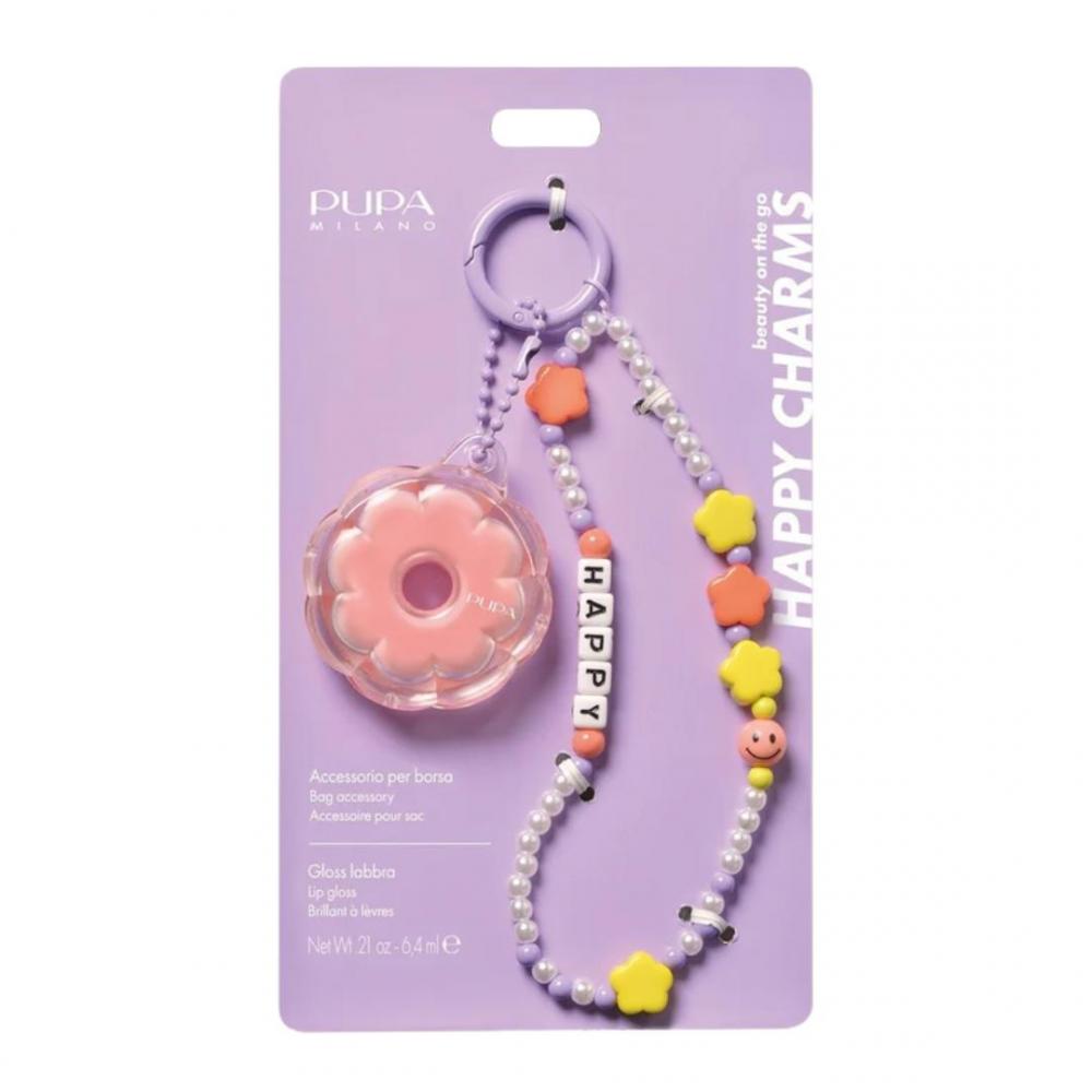 Happy charms lip gloss happy lilla