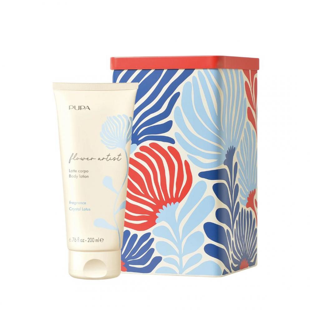 Pupa flower artist latte corpo crystal lotus