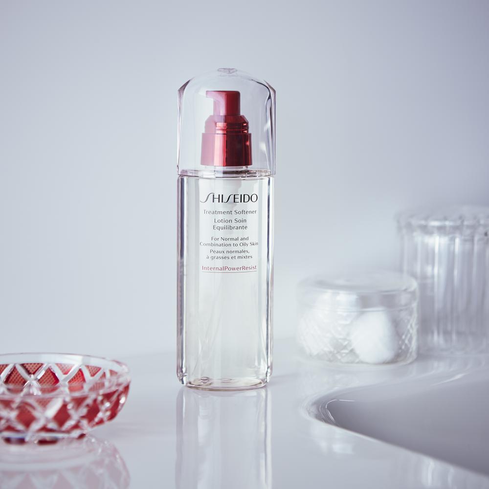 Internal power resist treatment softener