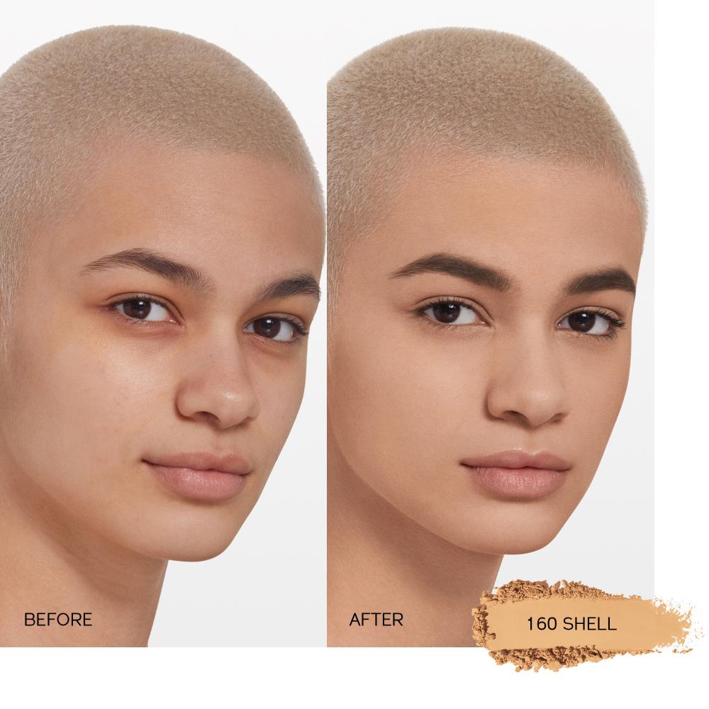 Synchro skin self-refreshing custom finish powder foundation