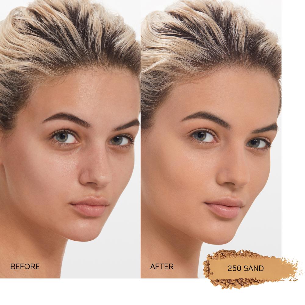 Synchro skin self-refreshing custom finish powder foundation