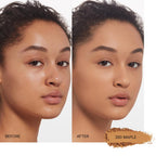 Synchro skin self-refreshing custom finish powder foundation