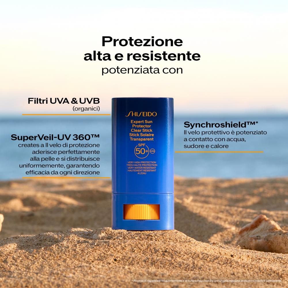 Expert sun protector clear stick spf50+ new