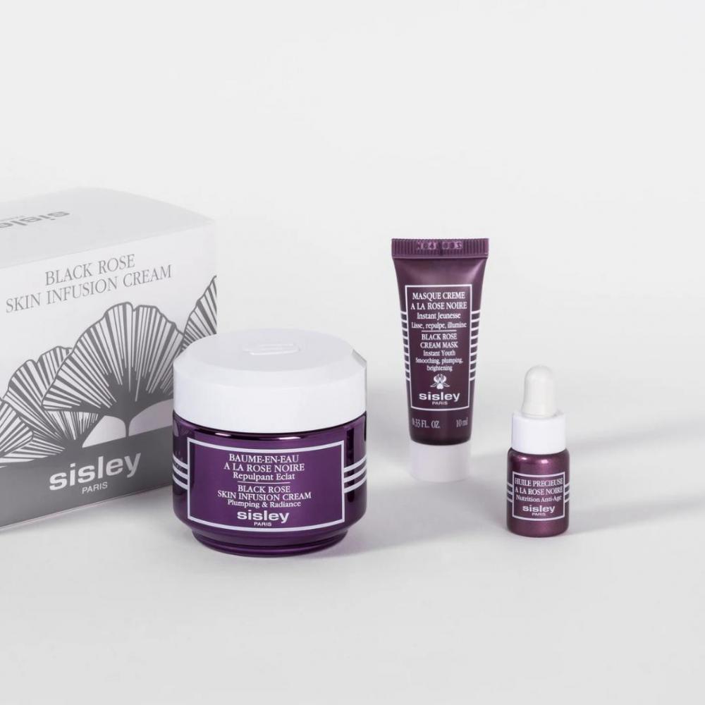 Baume en eau a la rose noire black rose skin infusion cream discovery program
