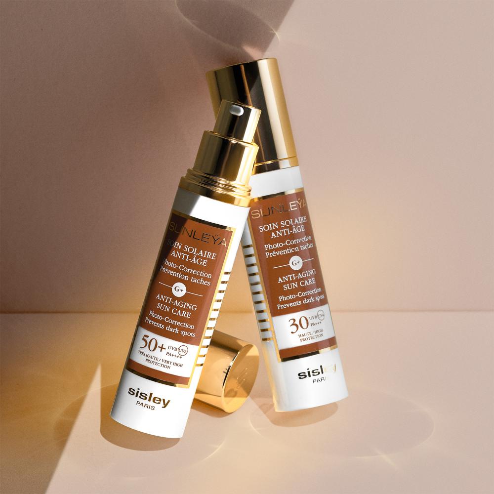 Soin solaire anti-age spf50+