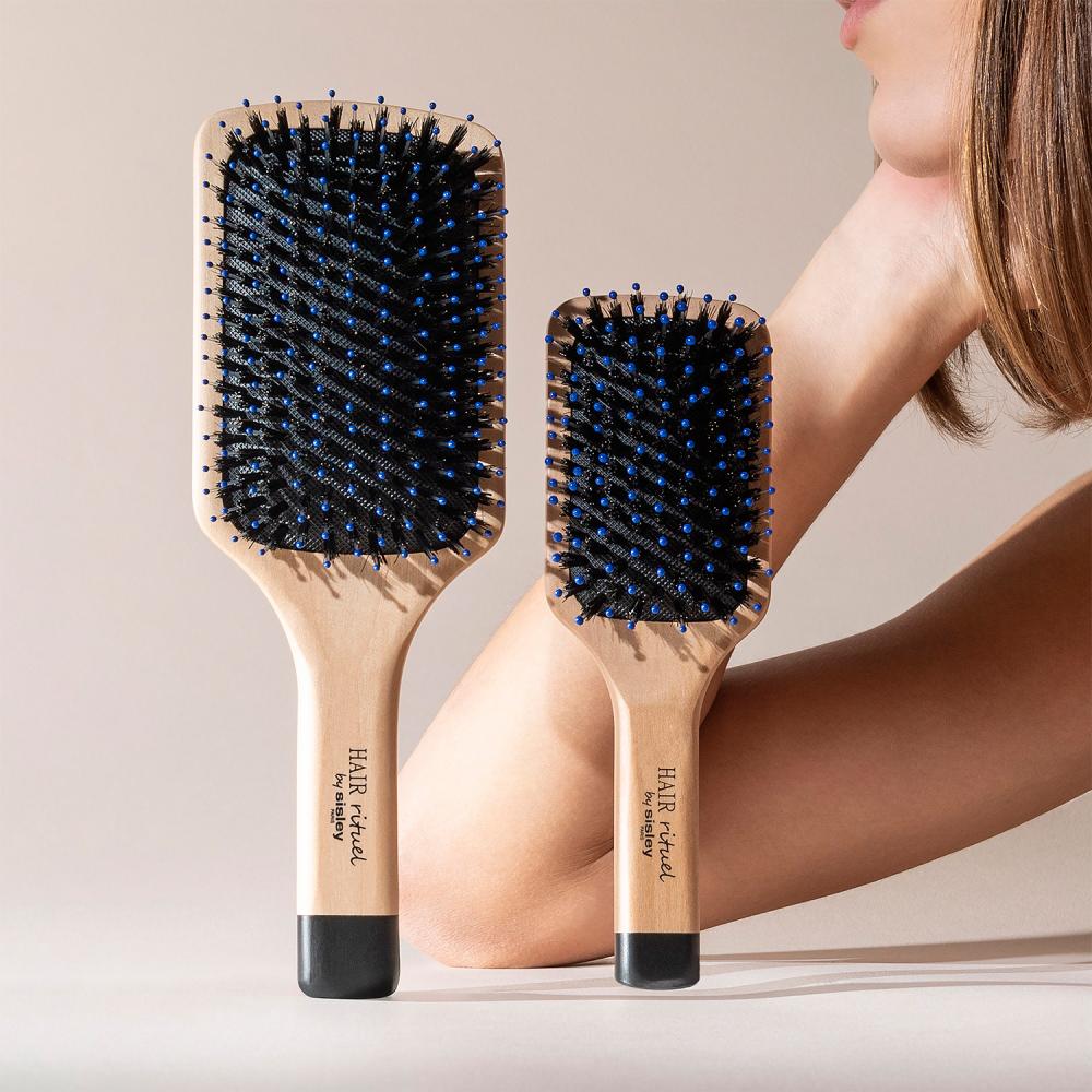 La brosse de poche brillance et douceur