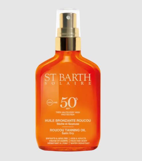 Roucou tanning oil spf 50
