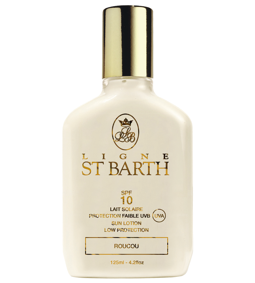 Lozione solare al roucou spf 10