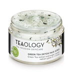 Green tea detox face scrub