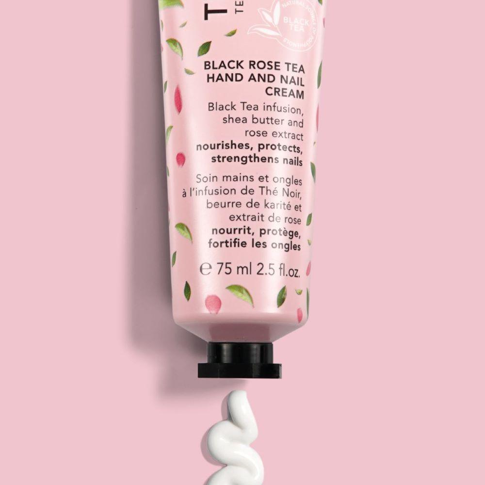 Black rose tea hand and nail cream