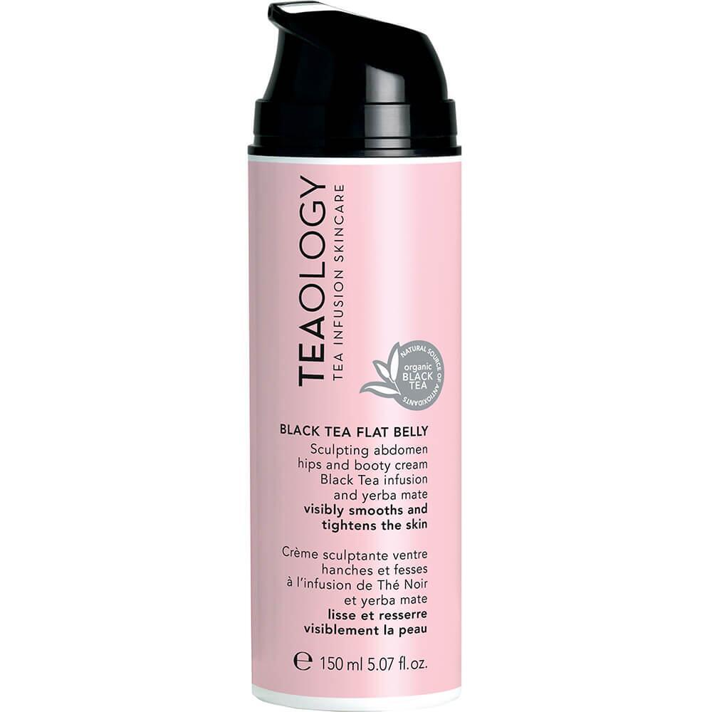 Black tea flat belly sculpting abdomen hips and booty cream