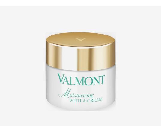 Moisturizing with a cream