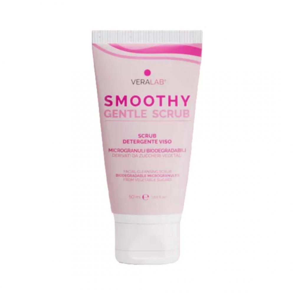 Smoothy gentle scrub esfoliante e detergente delicato per il viso 50 ml
