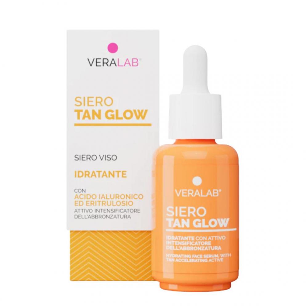 Siero viso tan glow idratante con acceleratore dell'abbronzatura 30ml