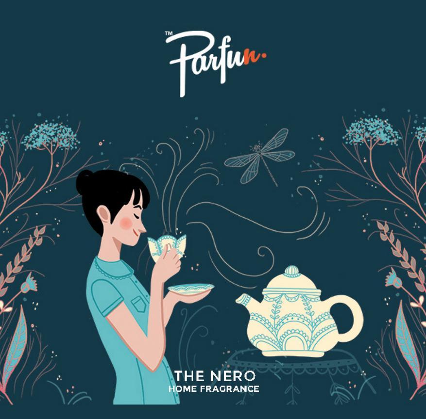 Profumatore per ambienti al the nero