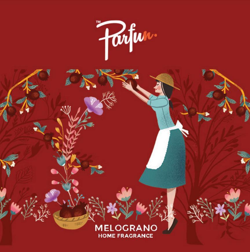 Profumatore per ambienti al melograno