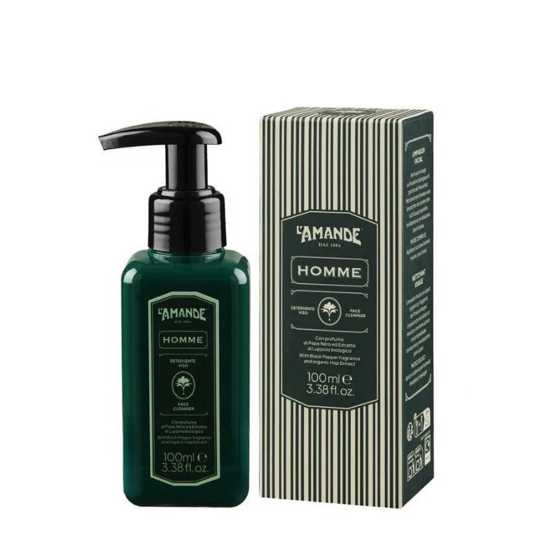 Homme detergente viso