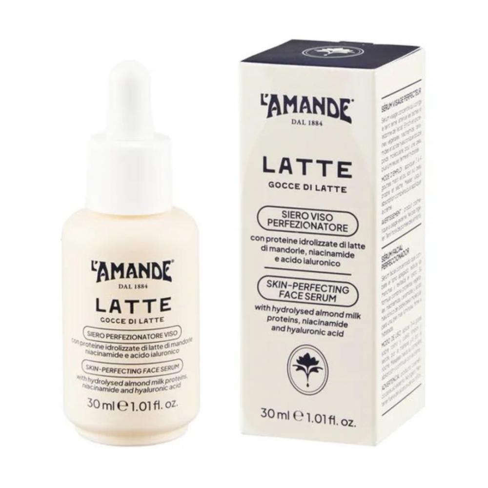 Latte gocce di latte siero perfezionatore viso