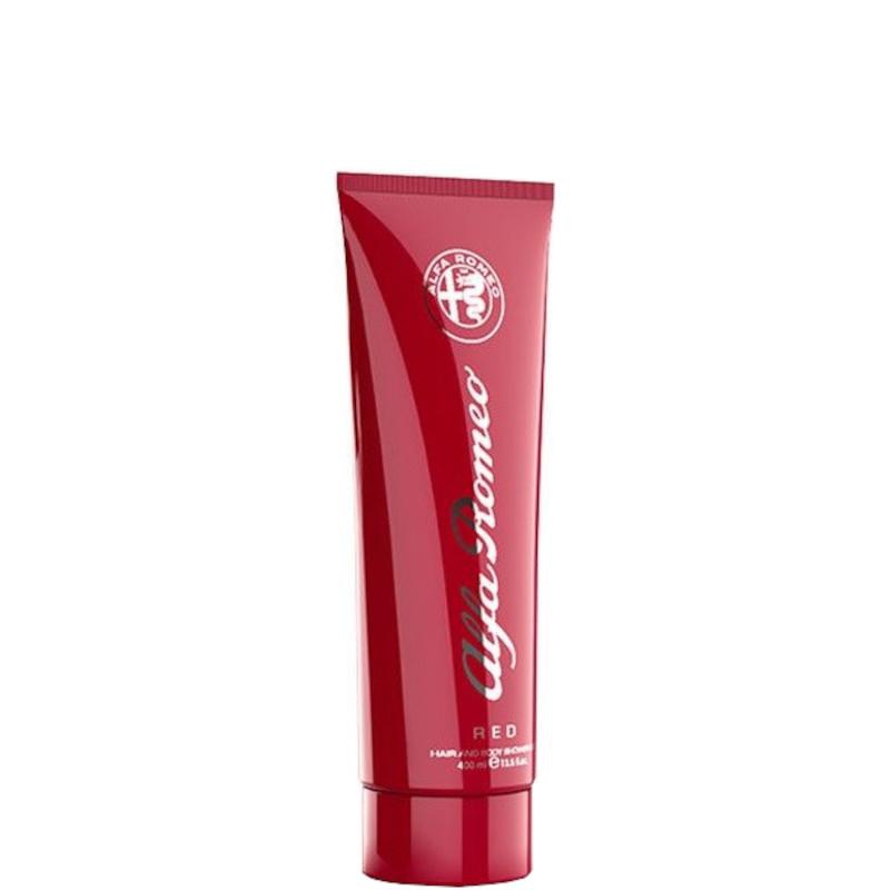 Alfa romeo red body wash
