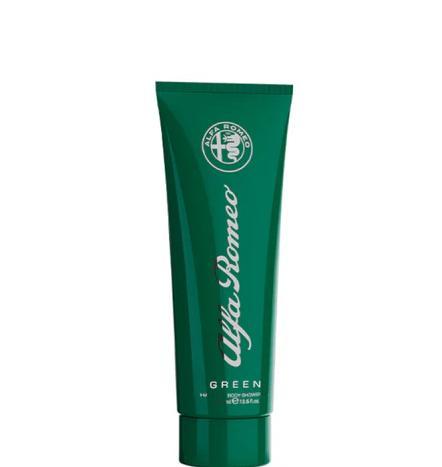 Alfa romeo green shower gel.