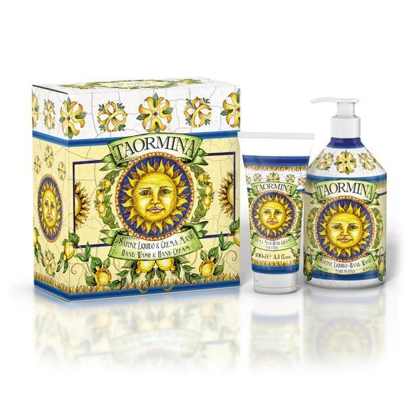 Le maioliche taormina set regalo mani