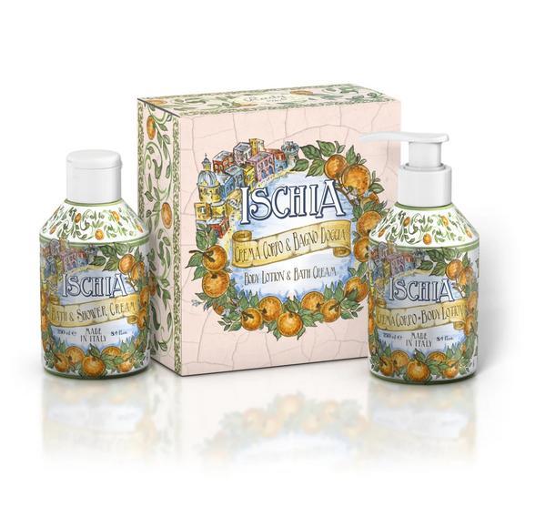 Le maioliche ischia set regalo corpo