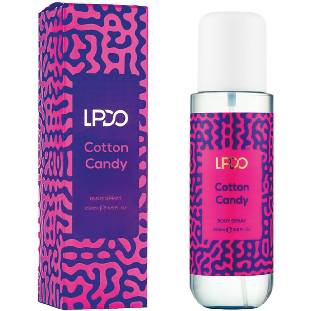 Cotton candy body spray