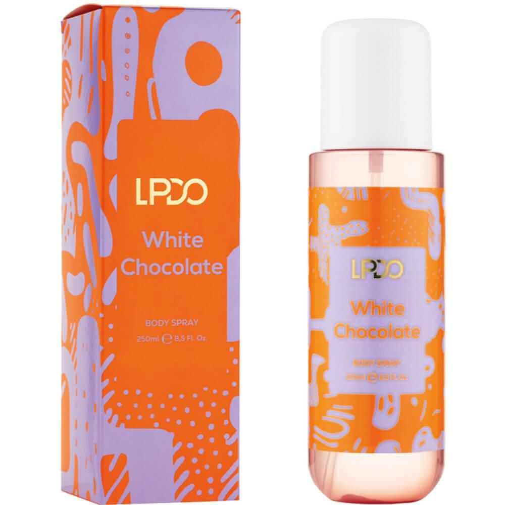 White chocolate body spray