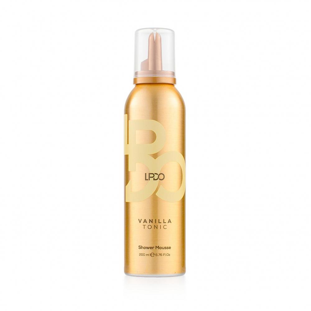 Vanilla tonic shower mousse