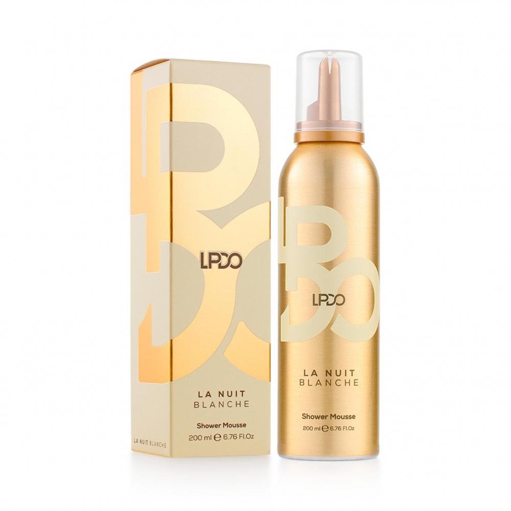 La nuit blanche shower mousse