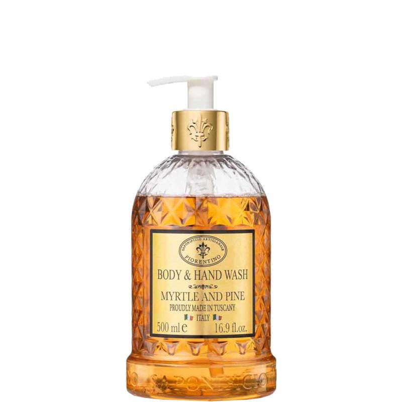 Sapone liquido mirto e pino