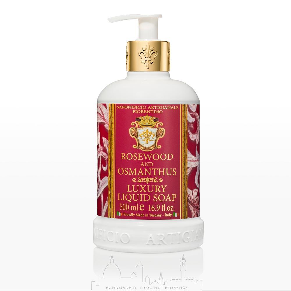 Sapone liquido al rosewood e osmanthus