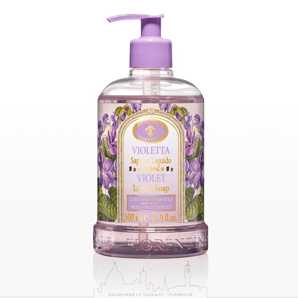 Sapone liquido alla violetta
