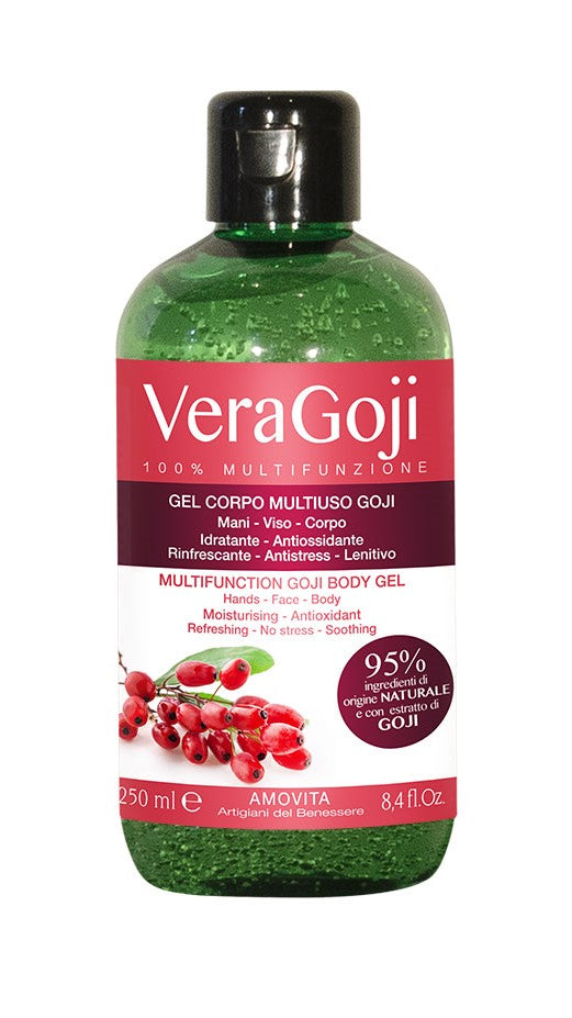 Veragoji gel corpo antiossidante multiuso goji