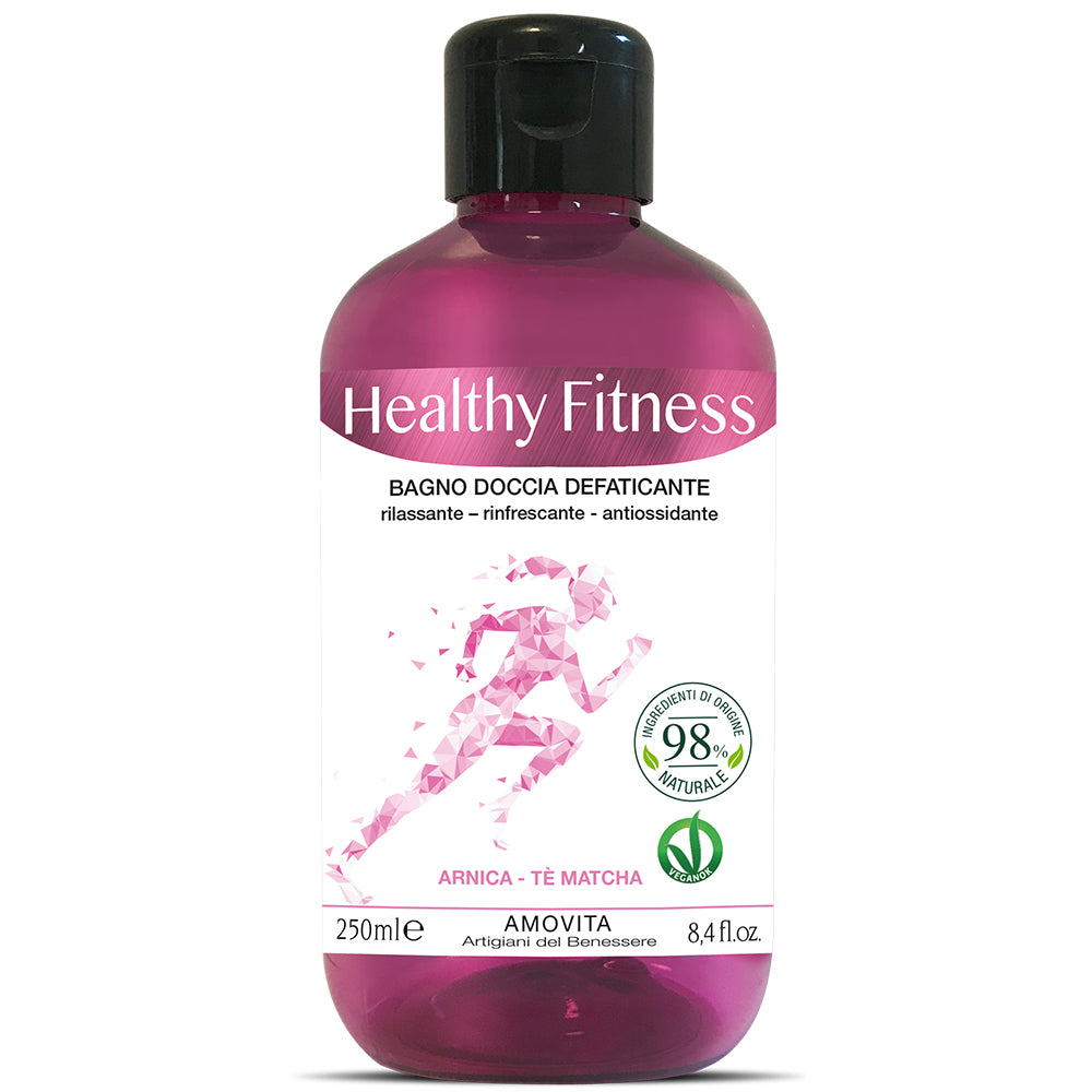 Healthy fitness donna bagno doccia defaticante arnica e te’ matcha