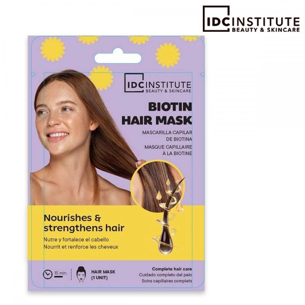 Maschera per capelli alla biotina