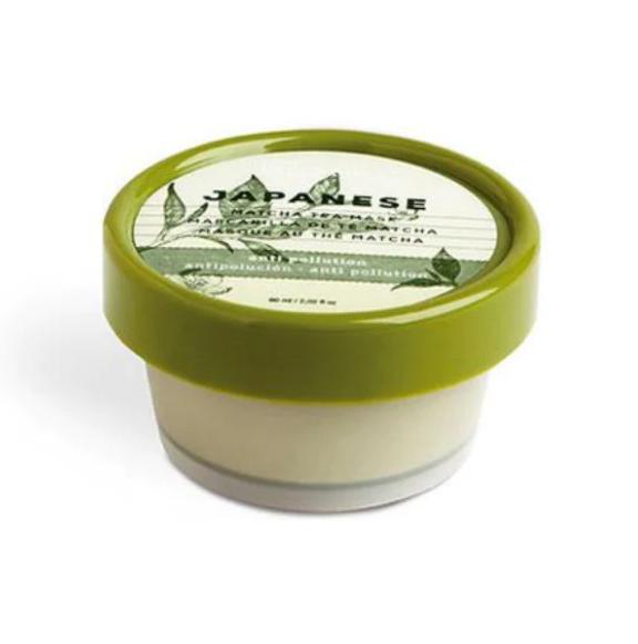 Maschera per il viso al tè giapponese matcha