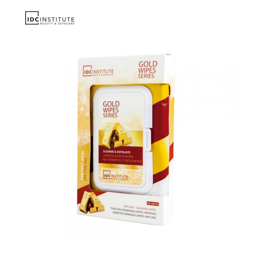 Idc institute colloidal gold anti-aging wipes