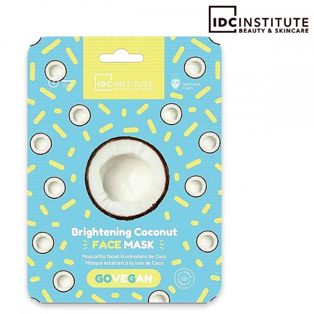 Maschera nutriente vegana all'olio di cocco