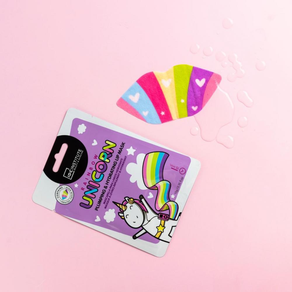 Unicorn plumping lip mask