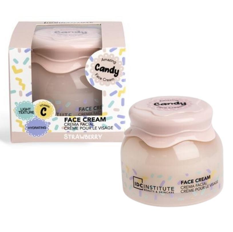 Crema viso candy con vitamina c